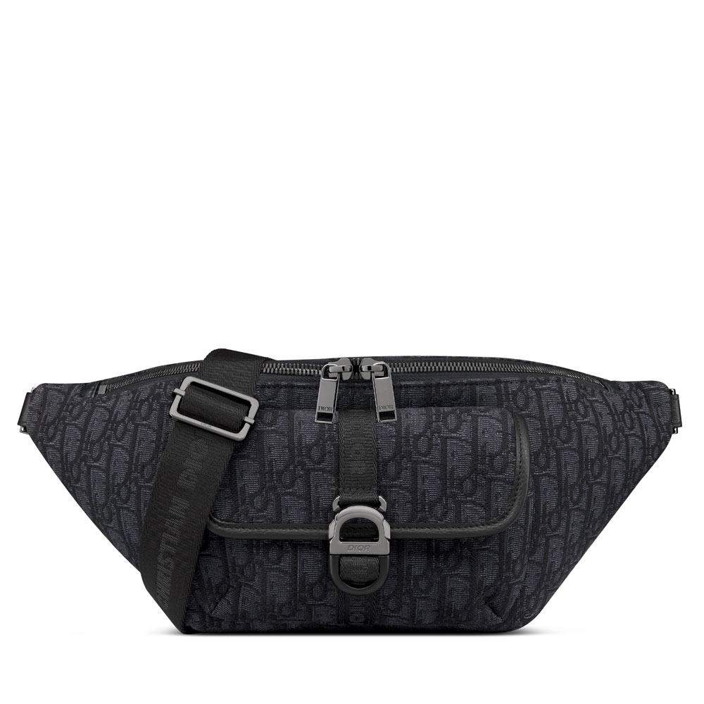 Dior 8 Belt Bag in Black 1EIBO071YKY H03E