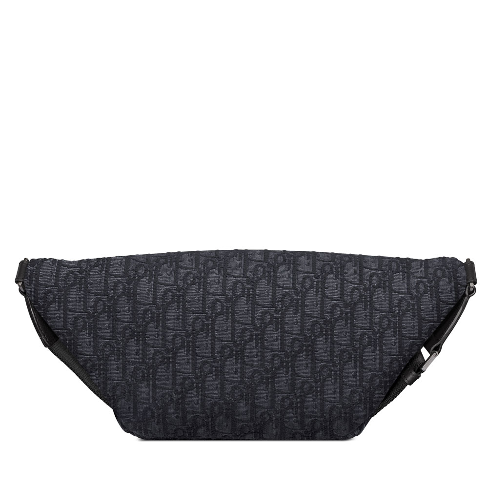 Dior 8 Belt Bag in Black 1EIBO071YKY H03E - Photo-3