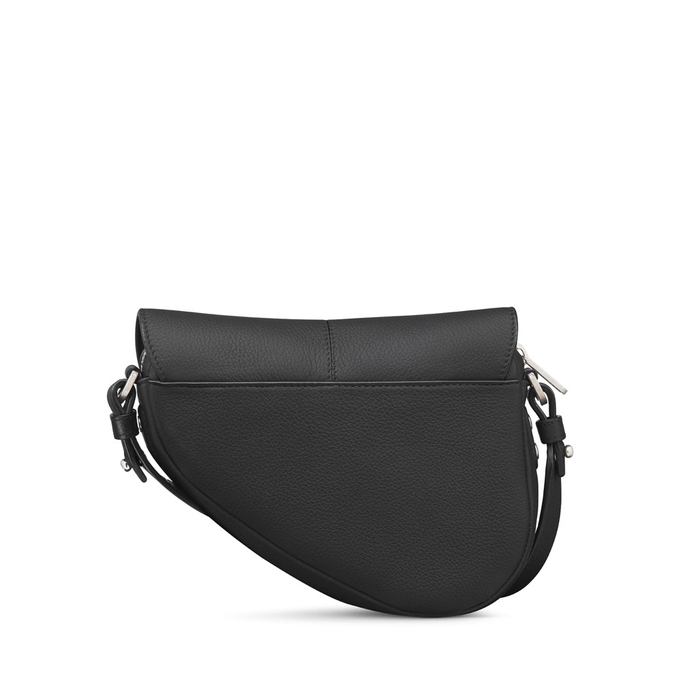 Dior Mini Saddle Bag in Black 2ADCA543KEN H00N - Photo-3