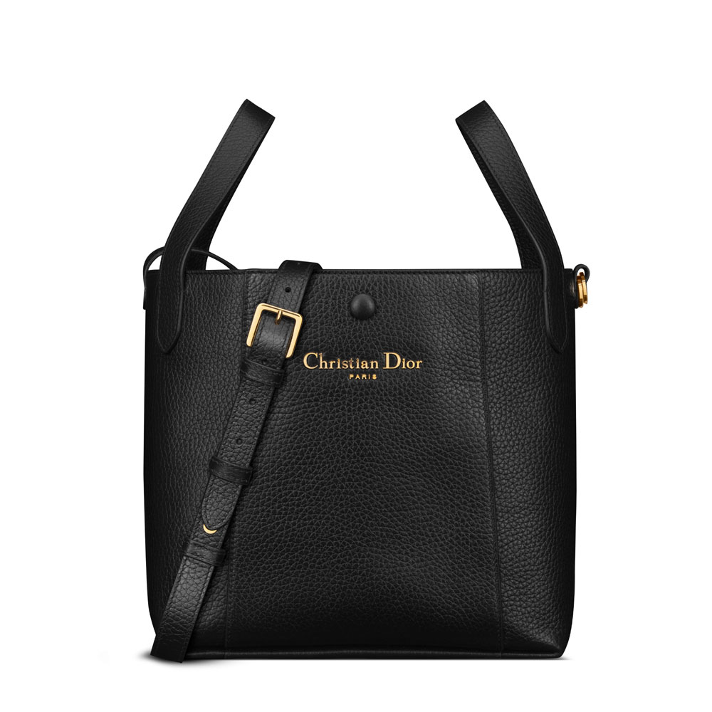 Dior Medium Signature Bucket Bag in Black M2841USKU M900