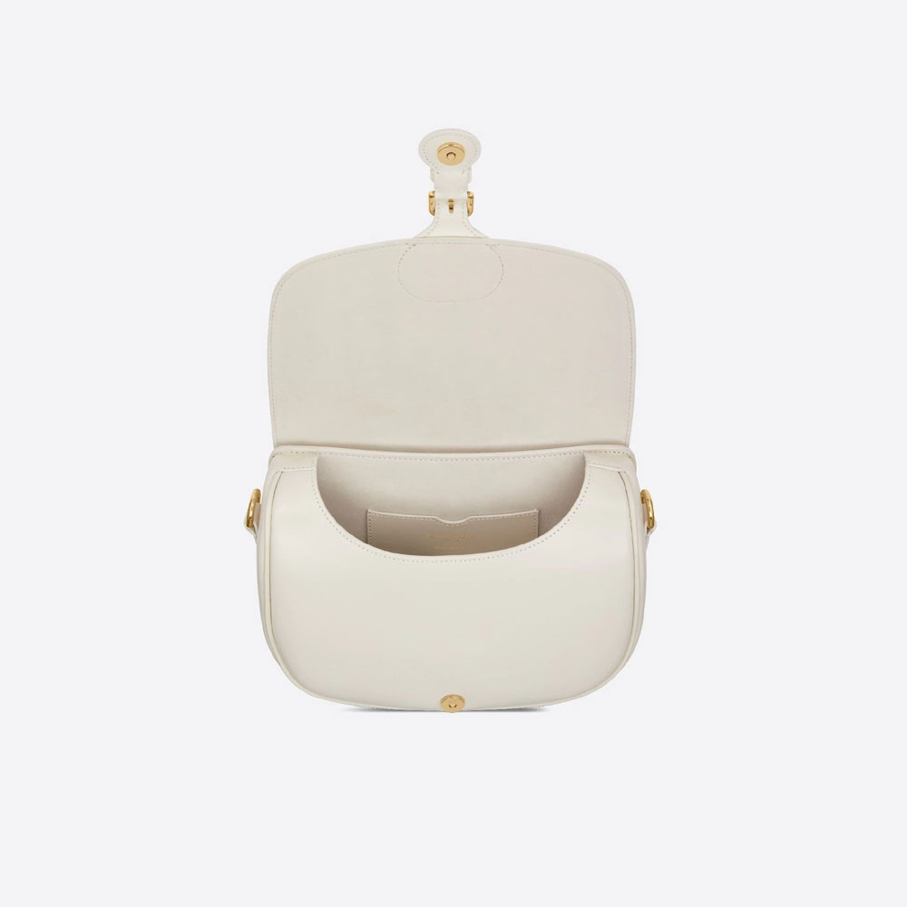 Medium Dior Bobby Bag Latte Box Calfskin M9319UMOL M030 - Photo-2