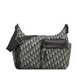 Dior Medium Rider Soft Hobo Bag in Beige Black 1ESME190YKS H27E