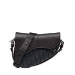 Dior Mini Saddle Bag Black in Black 2ADCA543YKS H03E