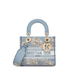 Dioriviera Small Lady D-Lite Bag in Celestial Blue M0531OEZG M65E