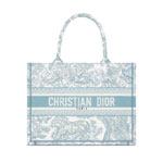 Medium Dior Book Tote in Celestial Blue M1296ZTDT M43I