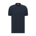 Dior CD Icon Polo Shirt Navy Blue Cotton Pique 013J800A0373 C585