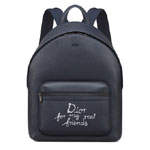 Dior and Hylton Nel Rider 2.0 Zipped Backpack Navy Blue 1ESBA199FRY H56E