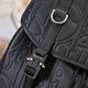 Dior Hit the Road Backpack with Flap Black 1ESBA205LLG H00N - thumb-3