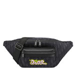 Dior and KAWS Rider 2.0 Belt Bag in Black 1ESBO077OUP H958