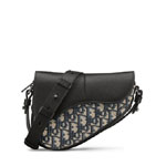 Dior Mini Saddle Bag in Black Beige 2ADCA543YKS H27E
