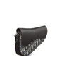 Dior Mini Saddle Bag in Black Beige 2ADCA543YKS H27E - thumb-2