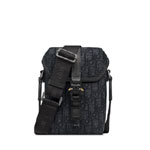 Mini Dior Hit the Road Vertical Messenger Bag in Black 2HTCA544YKY H03E