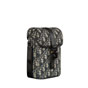 Mini Dior Hit the Road Vertical Bag in Black Beige 2HTCA544YKY H27E - thumb-2