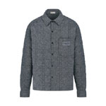 Cannage Overshirt with Christian Dior Couture Embroidery 313C509F3088 C978
