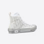 B23 High Top Sneaker Reflective Gray Dior Oblique Canvas 3SH118YNT H068 - thumb-2