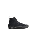 B23 League High-Top Sneaker Black Dior Oblique Jacquard 3SH126ZSA H969