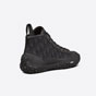 B28 High Top Sneaker Dior Oblique Jacquard Rubber 3SH131ZJW H969 - thumb-2