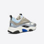 Dior B22 Sneake Technical Mesh and Gray Calfskin 3SN231YXX H865 - thumb-2