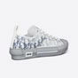 B23 Low Top Sneaker White and Navy Blue Dior Oblique Canvas 3SN249YNT H568 - thumb-2
