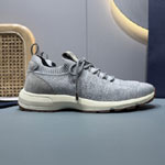 B80 Lounge Sneaker Dior Gray Cannage Cashmere 3SN333AAS H856