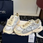 Dior B30 Countdown Tech Sneaker Beige Semi Transparent N3O Nylon 3SN342ABF H106 - thumb-3