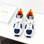 Dior Mile Sneaker White Smooth Lambskin Blue Orange Neoprene 3SN352ACL H065 - thumb-2