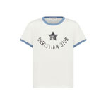 Dioriviera T-Shirt in White Blue 543T07A4537 X0852