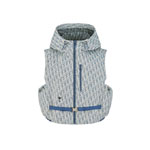 Dioriviera Hooded Vest in Blue White 547G17A2570 X5807