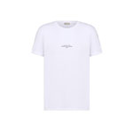Dior Montaigne T-Shirt Regular Fit in White 593J668D3018 C089