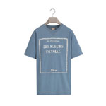 Dior T-Shirt with Book Cover Embroidery Jersey 683J610A0677 C580