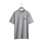 Dior T-Shirt with Horse Embroidery Relaxed Fit Gray Cotton Jersey 683J624A0677 C889