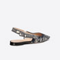 Dior Jadior Slingback Ballerina Toile de Jouy Reverse Embroidered KCB577TJE S36W - thumb-2