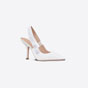 Dior Jadior Slingback Pump Cotton Embroidery KCP867EFR S10W - thumb-2
