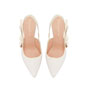Dior JAdior Slingback Pump Cotton and White Resin Pearls KCP867PYB S66W - thumb-2
