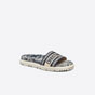 Dior Dway Slide Toile de Jouy Reverse Embroidered Cotton KCQ550TJE S36W - thumb-2