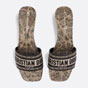 Dior Dway Heeled Slide KCQ902KPY S37U - thumb-2