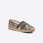Dior Granville Espadrille Hazelnut Toile de Jouy KDB578TJE S37M - thumb-2