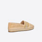 Dior Granville Espadrille Thread Embroidered Cotton KDB585ELF S62K - thumb-2