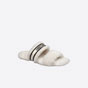 Dior Chez Moi Slide Embroidered Cotton Shearling KDQ734ESK S05W - thumb-2