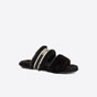 Dior Chez Moi Slide Embroidered Cotton Shearling KDQ734ESK S11X - thumb-2