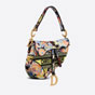 Saddle Bag Black Dior Zodiac Fantastico Embroidery M0446CRVK M911 - thumb-2