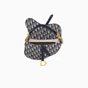 Dior Saddle bag in blue canvas M0446CTZQ M928 - thumb-3