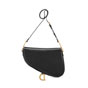 Dior Large Soft Saddle Bag with Strap in Black M0467CCEH M900 - thumb-3