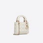 Mini Lady Dior Bag Latte Cannage Lambskin M0505OCAL M030 - thumb-2