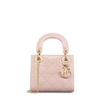 Mini Lady Dior Bag in Pink M0505OWCB M413