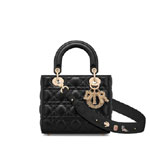 Small Lady Dior My ABCDior Bag in Black M0538OGBE M900