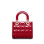 Small Lady Dior My ABCDior Bag in Cherry Red M0538OWCB M323 - thumb-3