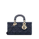 Dior Medium Lady D-Joy Bag in Blue M0540ODCZ M49E