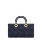Dior Medium Lady D-Joy Bag in Blue M0540ODCZ M49E - thumb-3