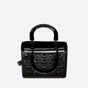 Medium Lady Dior Bag Ultraglossy Patent M0565NWDD M900 - thumb-3